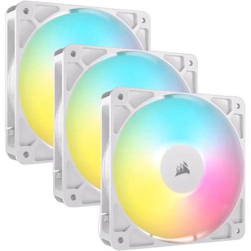 Corsair RS120 ARGB (Blanc) - Pack 3