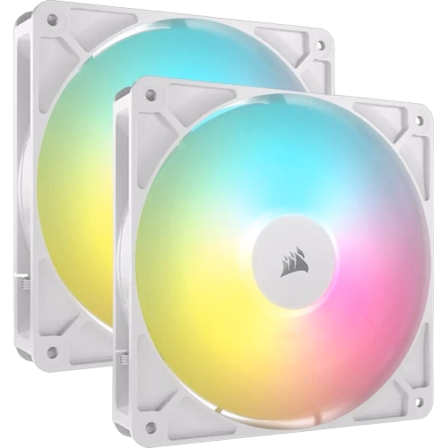 Corsair RS140 ARGB (Blanc) - Pack 2