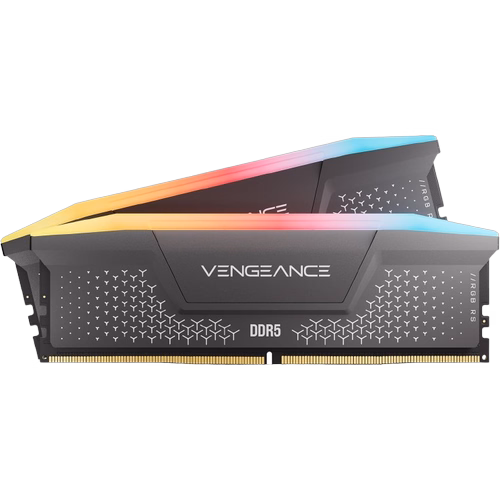 Corsair Vengeance RGB RS DDR5 16 Go (2 x 8 Go) 6000 Mhz CL36 (Gris)