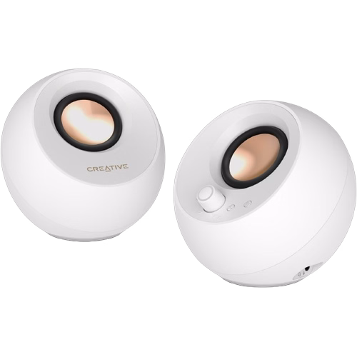 Creative Pebble Pro (Blanc)